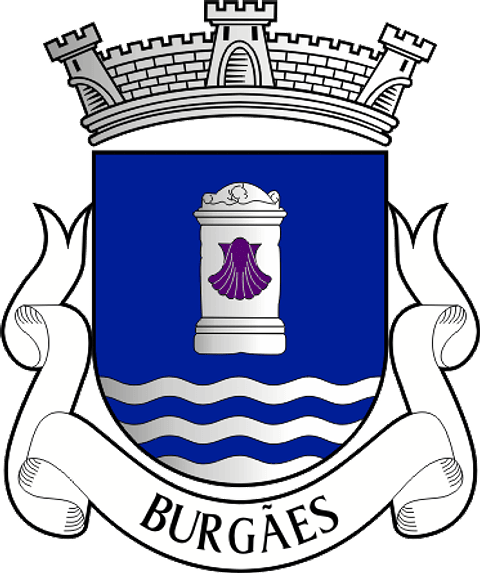 Emblema Bordado Antiga Freguesia de Burgães (Santo Tirso, Porto)