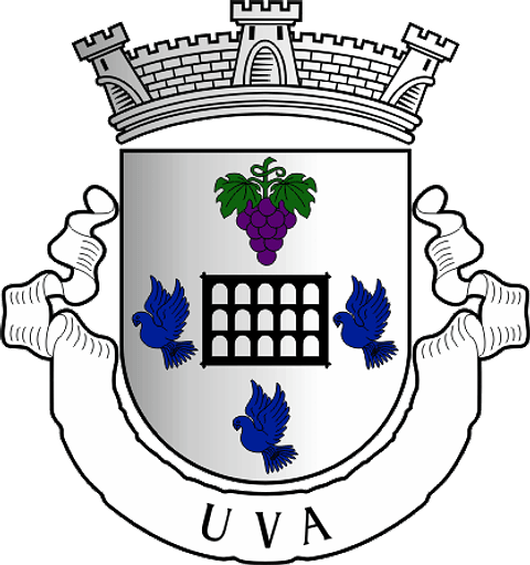 Emblema Bordado Antiga Freguesia de Uva (Vimioso, Bragança)