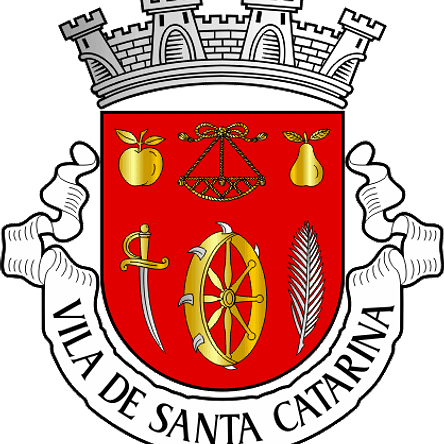 Emblema Bordado Freguesia de Santa Catarina (Caldas da Rainha, Leiria) 1
