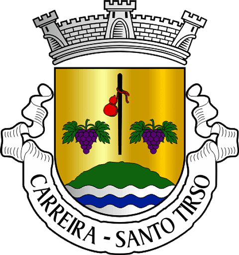Emblema Bordado Antiga Freguesia de Carreira (Santo Tirso, Porto)