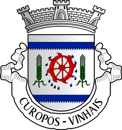 Emblema Bordado Antiga Freguesia de Curopos (Vinhais, Bragança)