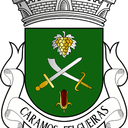 Emblema Bordado Antiga Freguesia de Caramos (Felgueiras, Porto) 1