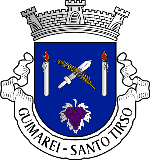 Emblema Bordado Antiga Freguesia de Guimarei (Santo Tirso, Porto)