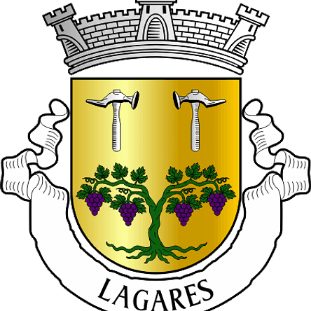 Emblema Bordado Antiga Freguesia de Lagares (Felgueiras, Porto) 1