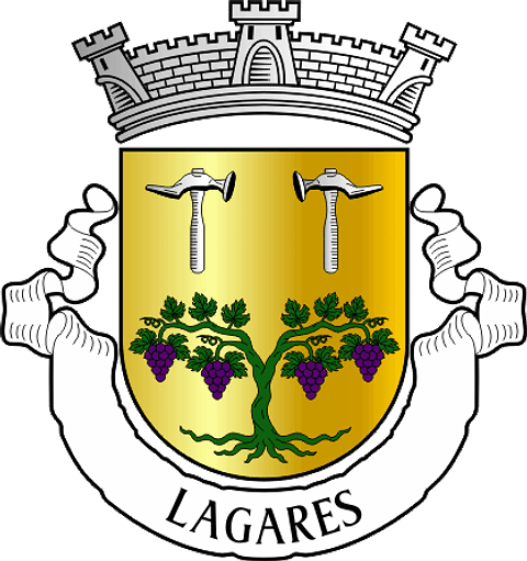 Emblema Bordado Antiga Freguesia de Lagares (Felgueiras, Porto)