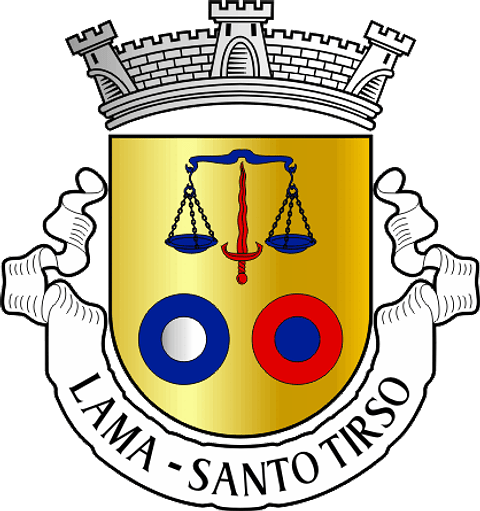 Emblema Bordado Antiga Freguesia de Lama (Santo Tirso, Porto)