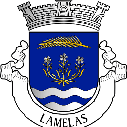 Emblema Bordado Antiga Freguesia de Lamelas (Santo Tirso, Porto) 1
