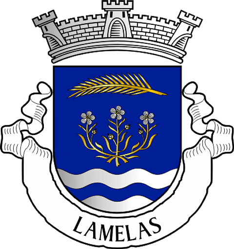 Emblema Bordado Antiga Freguesia de Lamelas (Santo Tirso, Porto)