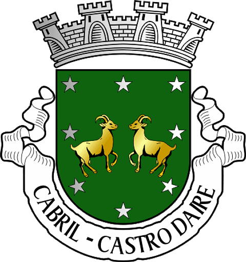 Emblema Bordado Freguesia de Cabril (Castro Daire, Viseu)