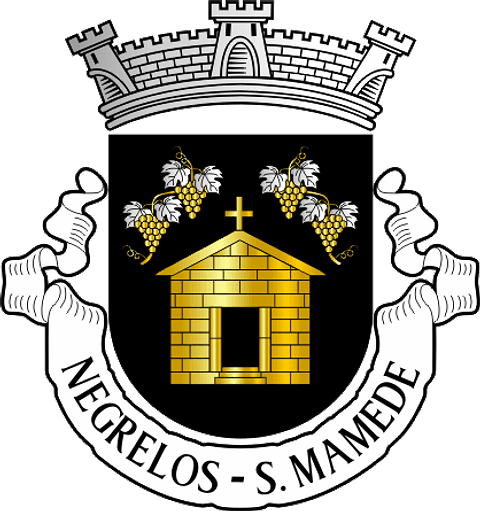 Emblema Bordado Antiga Freguesia de Negrelos (São Mamede) (Santo Tirso, Porto)