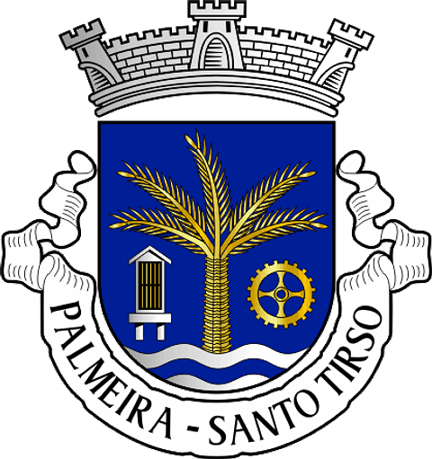 Emblema Bordado Antiga Freguesia de Palmeira (Santo Tirso, Porto)