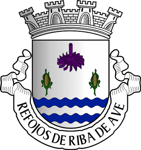 Emblema Bordado Antiga Freguesia de Refojos de Riba de Ave (Santo Tirso, Porto)