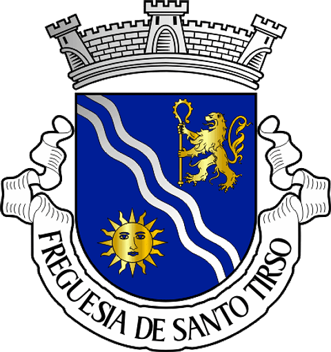 Emblema Bordado Antiga Freguesia de Santo Tirso (Santo Tirso, Porto)