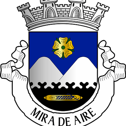 Emblema Bordado Freguesia de Mira de Aire (Porto de Mós, Leiria) 1