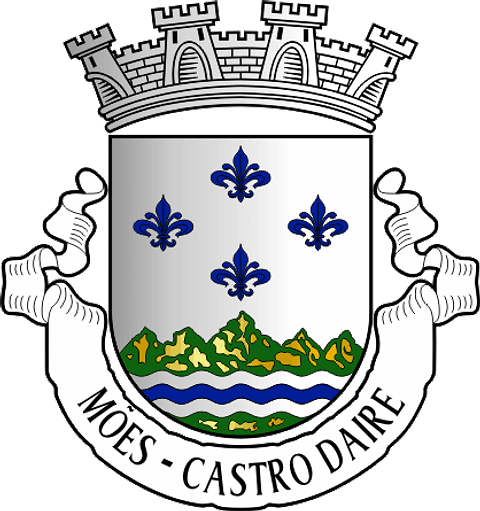Emblema Bordado Freguesia de Mões (Castro Daire, Viseu)