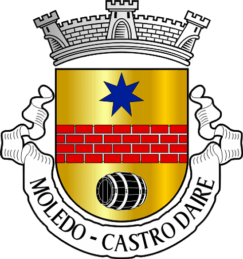 Emblema Bordado Freguesia de Moledo (Castro Daire, Viseu)