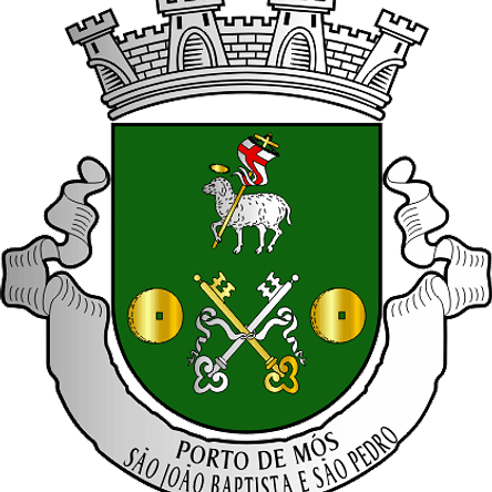 Emblema Bordado Freguesia de Porto de Mós - São João Baptista e São Pedro (Porto de Mós, Leiria) 1