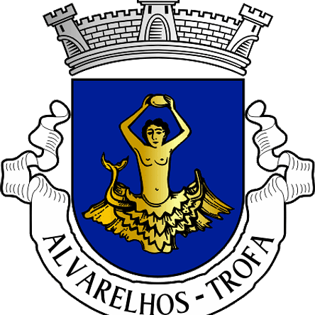 Emblema Bordado Antiga Freguesia de Alvarelhos (Trofa, Porto) 1