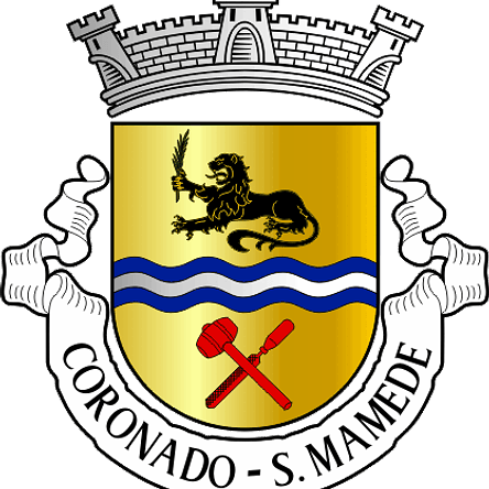 Emblema Bordado Antiga Freguesia de Coronado (São Mamede) (Trofa, Porto) 1