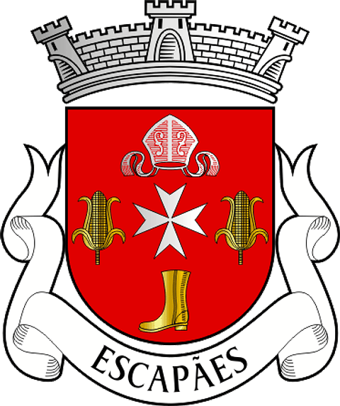 Emblema Bordado Freguesia de Escapães (Santa Maria da Feira, Aveiro)