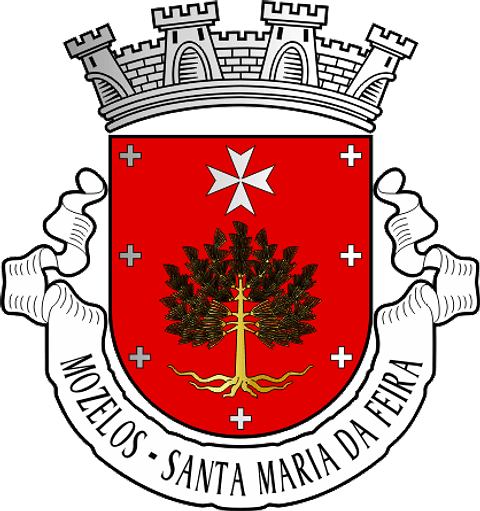 Emblema Bordado Freguesia de Mozelos (Santa Maria da Feira, Aveiro)