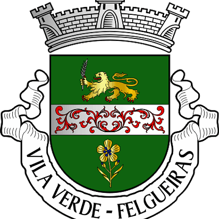 Emblema Bordado Antiga Freguesia de Vila Verde (Felgueiras, Porto) 1