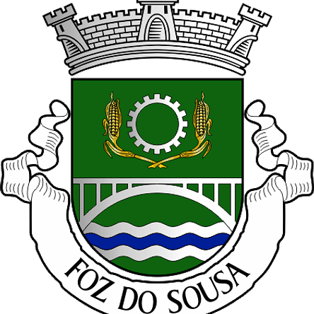 Emblema Bordado Antiga Freguesia de Foz do Sousa (Gondomar, Porto) 1