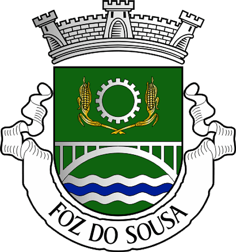 Emblema Bordado Antiga Freguesia de Foz do Sousa (Gondomar, Porto)
