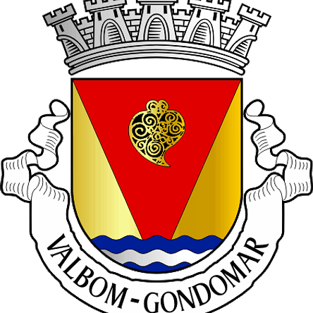 Emblema Bordado Antiga Freguesia de Valbom (Gondomar, Porto) 1