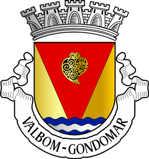 Emblema Bordado Antiga Freguesia de Valbom (Gondomar, Porto)