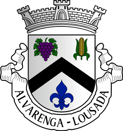 Emblema Bordado Antiga Freguesia de Alvarenga (Lousada, Porto)