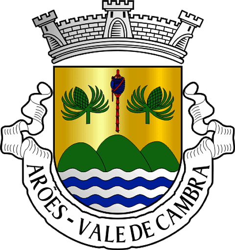 Emblema Bordado Freguesia de Arões (Vale de Cambra, Aveiro)
