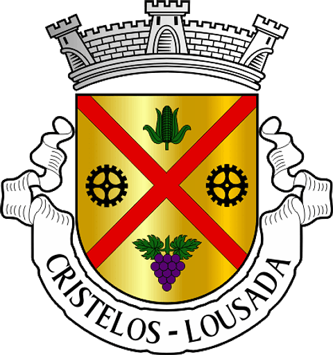 Emblema Bordado Antiga Freguesia de Cristelos (Lousada, Porto)