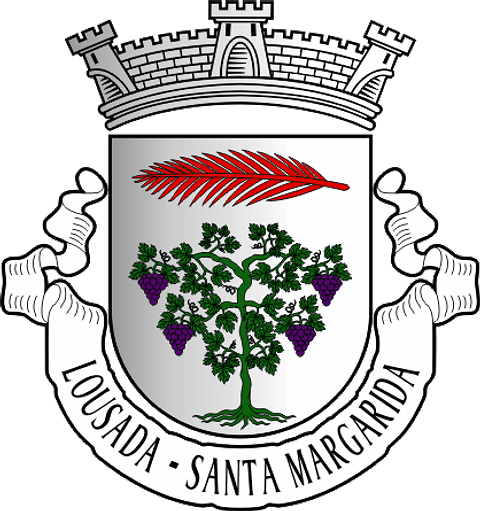 Emblema Bordado Antiga Freguesia de Lousada (Santa Margarida) (Lousada, Porto)