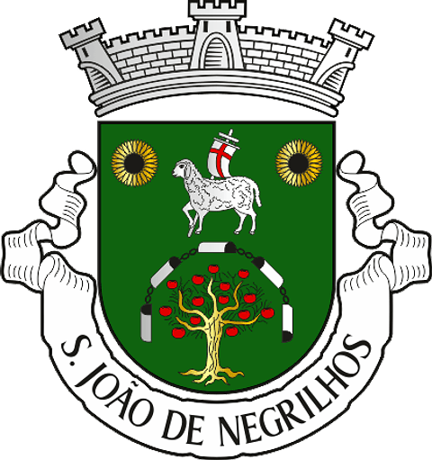 Emblema Bordado Freguesia de São João de Negrilhos (Aljustrel, Beja)