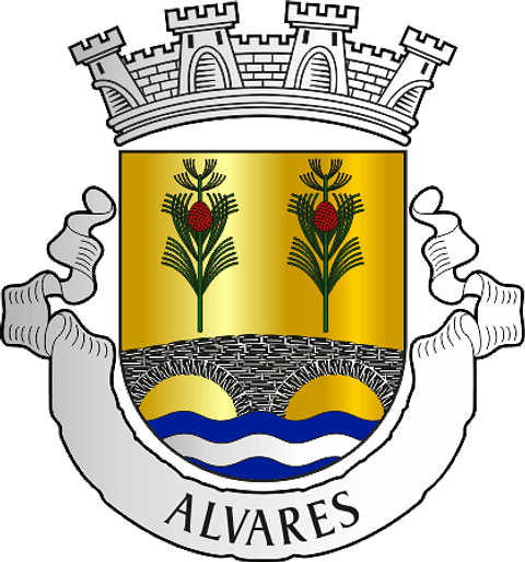 Emblema Bordado Freguesia de Alvares (Góios, Coimbra)