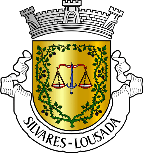 Emblema Bordado Antiga Freguesia de Silvares (Lousada, Porto)
