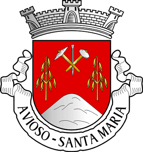 Emblema Bordado Antiga Freguesia de Avioso (Santa Maria) (Maia, Porto)