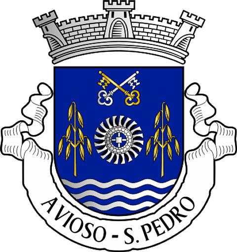 Emblema Bordado Antiga Freguesia de Avioso (São Pedro) (Maia, Porto)