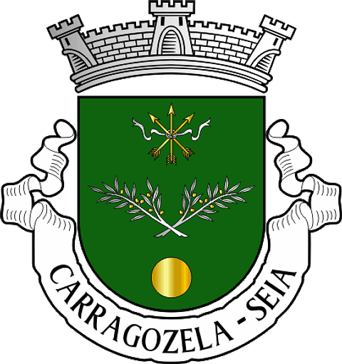 Emblema Bordado Antiga Freguesia de Carragozela (Seia, Guarda)