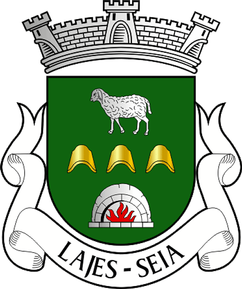 Emblema Bordado Antiga Freguesia de Lajes (Seia, Guarda)
