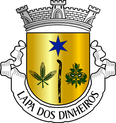 Emblema Bordado Antiga Freguesia de Lapa dos Dinheiros (Seia, Guarda)