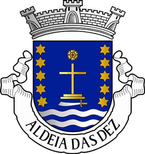 Emblema Bordado Freguesia de Aldeia das Dez (Oliveira do Hospital, Coimbra)