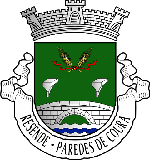 Emblema Bordado Antiga Freguesia de Resende (Paredes de Coura, Viana do Castelo)