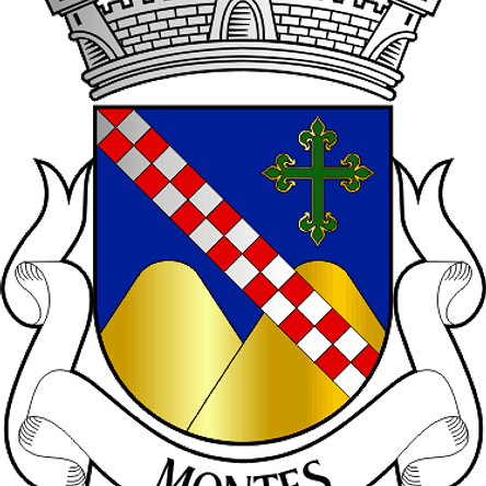 Emblema Bordado Antiga Freguesia de Montes (Alcobaça, Leiria) 1