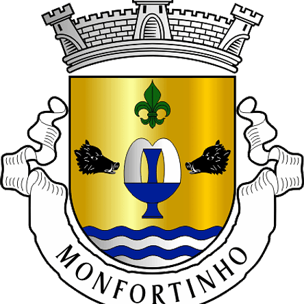Emblema Bordado Antiga Freguesia de Monfortinho (Idanha-a-Nova, Castelo Branco) 1
