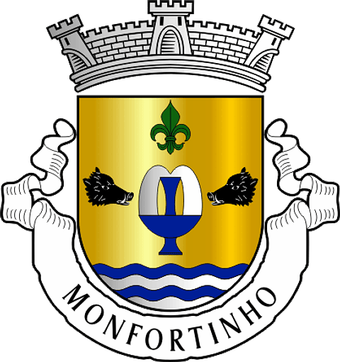 Emblema Bordado Antiga Freguesia de Monfortinho (Idanha-a-Nova, Castelo Branco)