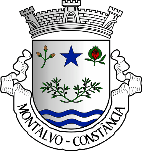 Emblema Bordado Freguesia de Montalvo (Constância, Santarém)