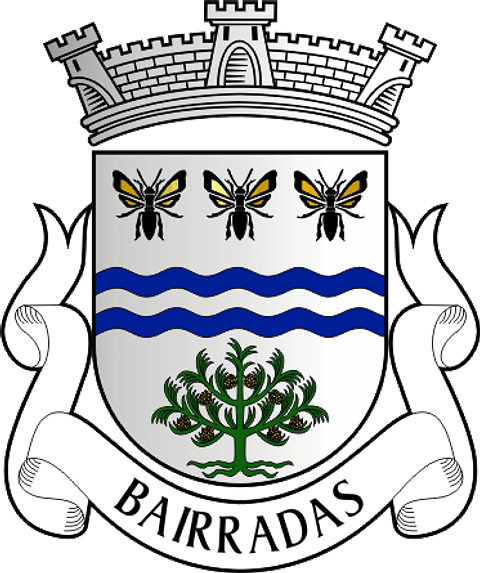 Emblema Bordado Antiga Freguesia de Bairradas (Figueiró dos Vinhos, Leiria)