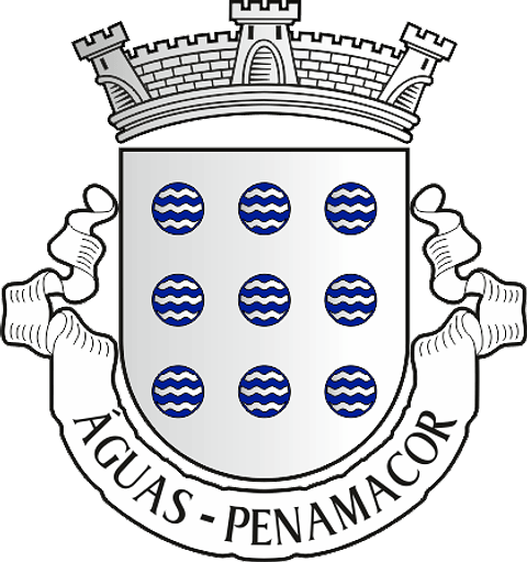 Emblema Bordado Antiga Freguesia de Águas (Penamacor, Castelo Branco)